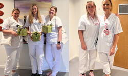 Nye sykepleiere og helsefagarbeidere