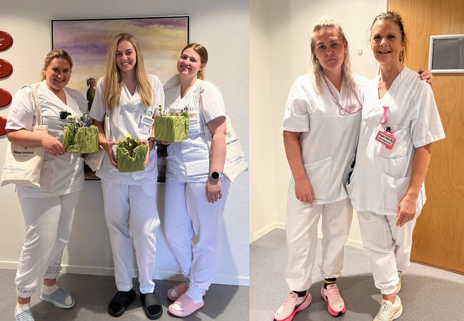 Nye sykepleiere og helsefagarbeidere