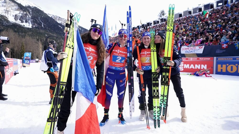 Biathlon , équipe de France féminine