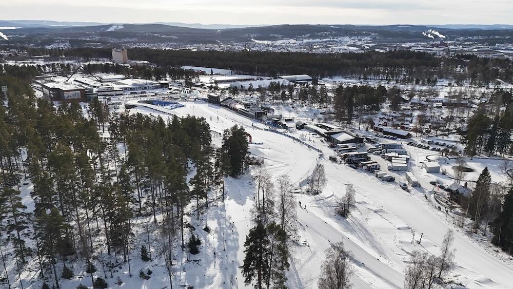 Falun Suède, ski de fond