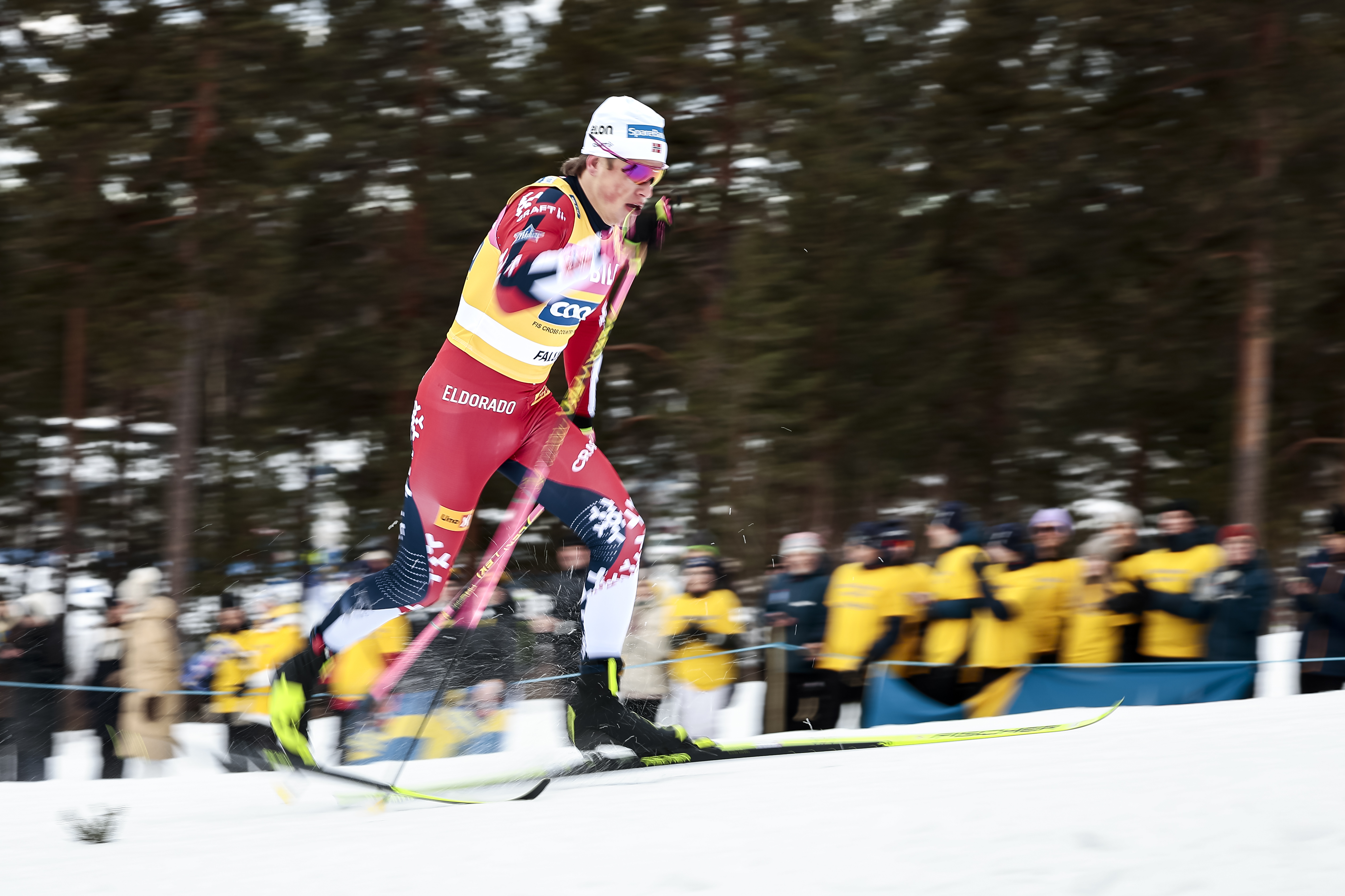 Johannes Klaebo à l’entraînement à Livigno