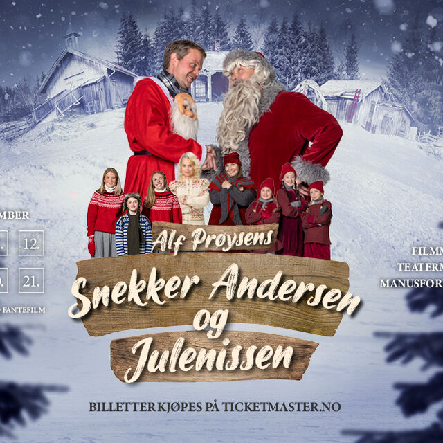 Snekker Andersen og Julenissen, jul, Prøysenhuset