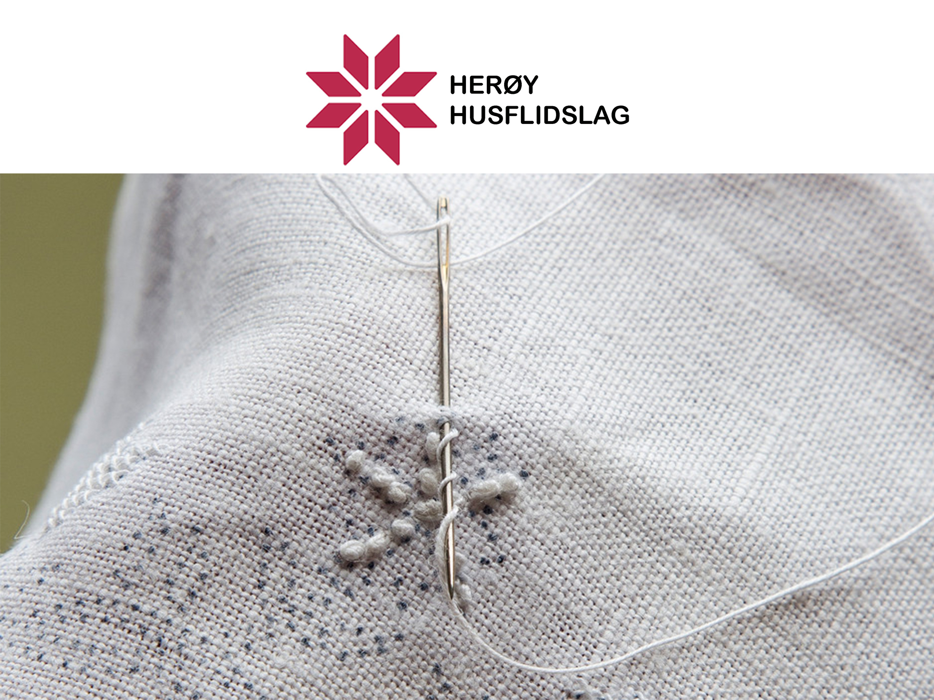 Kurs i brodering av bunadsskjorte til Nordlandsbunad