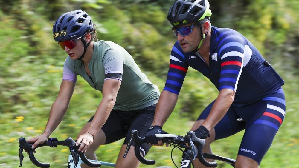 Photo : Nordic Focus Julia Simon, Cyril Burdet