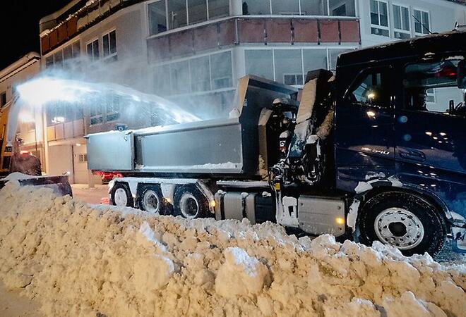Illustrasjonsfoto: Brøyting - Harstad kommune