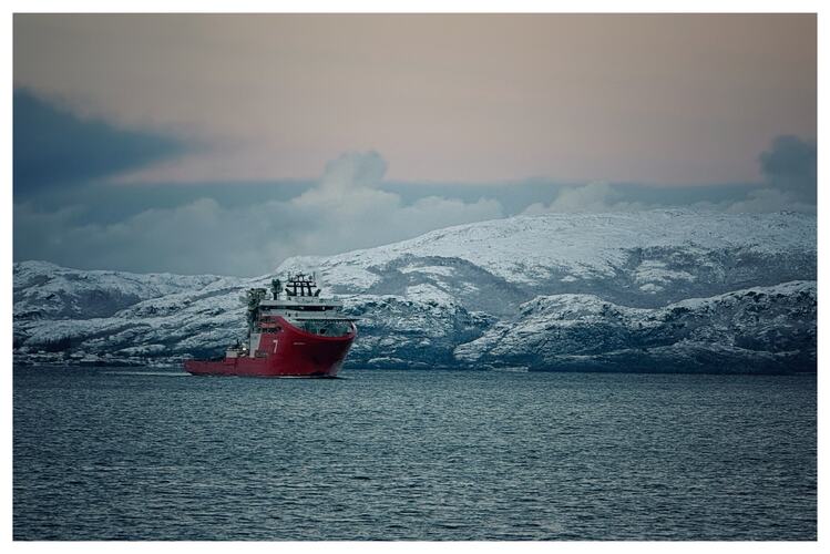 Båt på havet. (Foto: Oleksandr Komiahin)