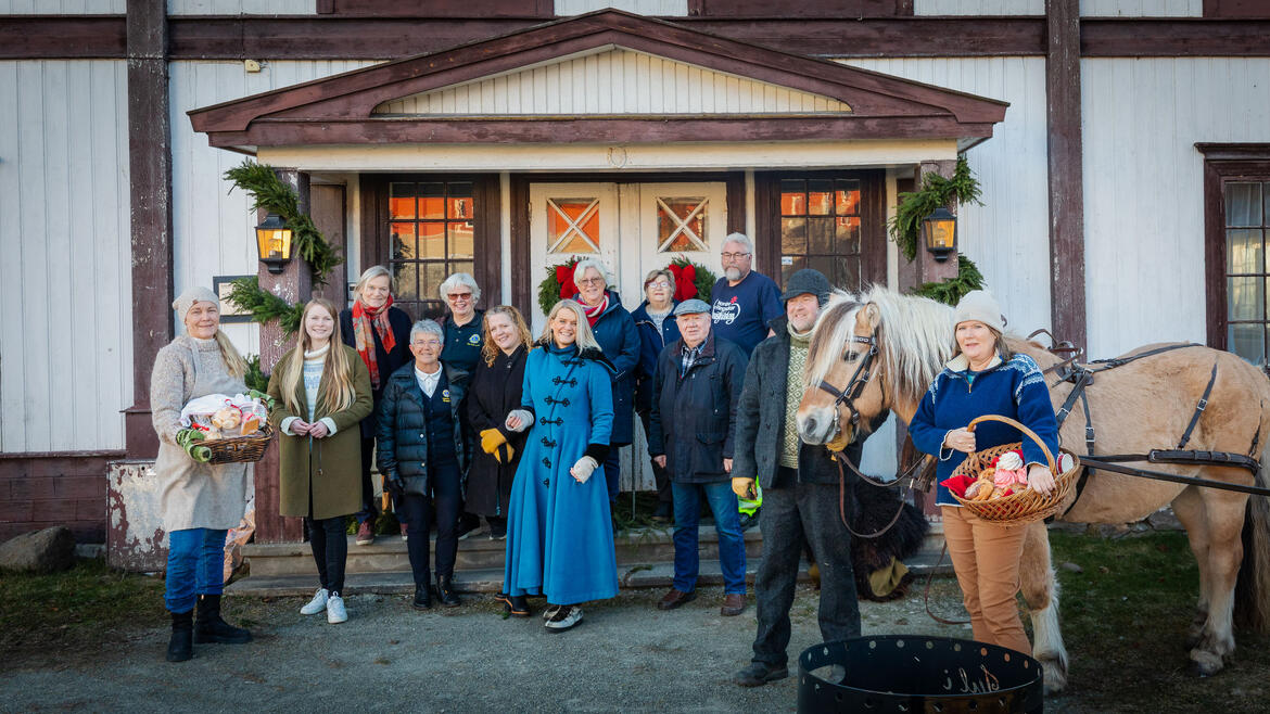 Foto av arrangører av Jul på Mo