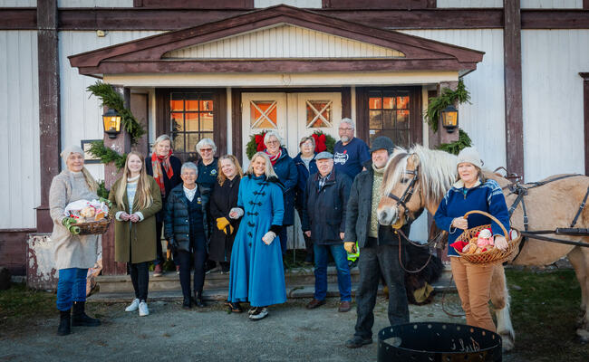 Foto av arrangører av Jul på Mo