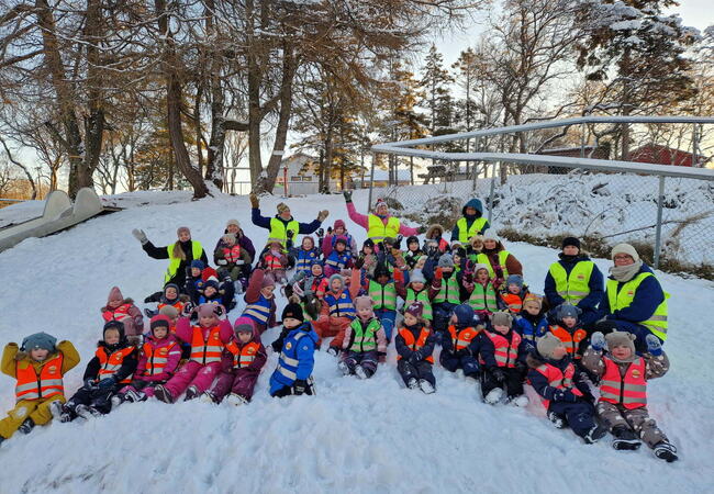 Refleksaksjon i Herøy barnehage 2025_alle