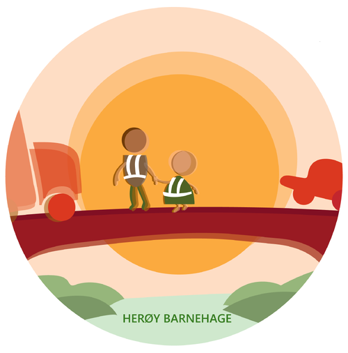Refleksaksjon i Herøy barnehage 2025_logo