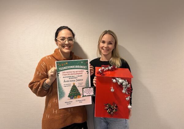 Tegnekonkurranse på barnetrinnet 2025_Erika og Karine