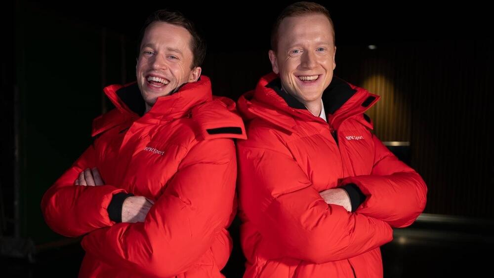 Photo : NRK Tarjei Boe et Johannes Boe
