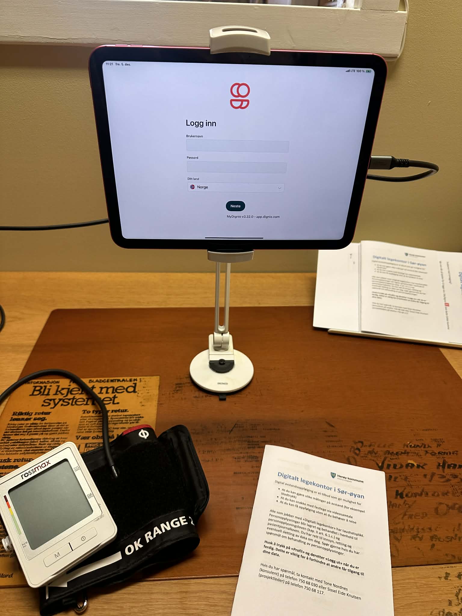 Digitalt legekontor Husvær