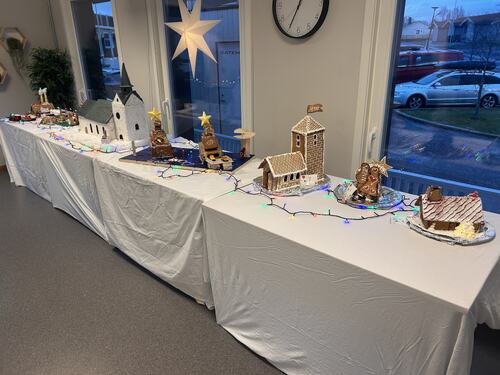 Pepperkakeby på HOS 2025_oversiktsbilde