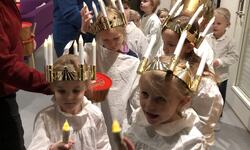 Solli barnehage gikk Lucia på HOS 10