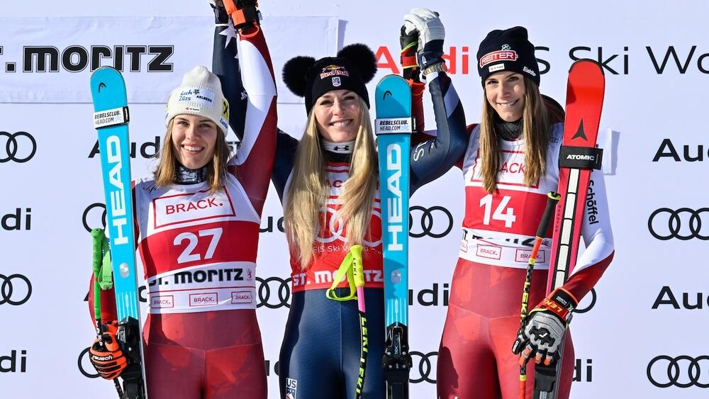 Lindsey Vonn Saint Moritz