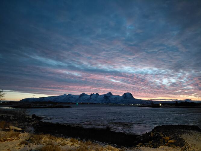 Fin morgen. (Foto: Kristin Grande)