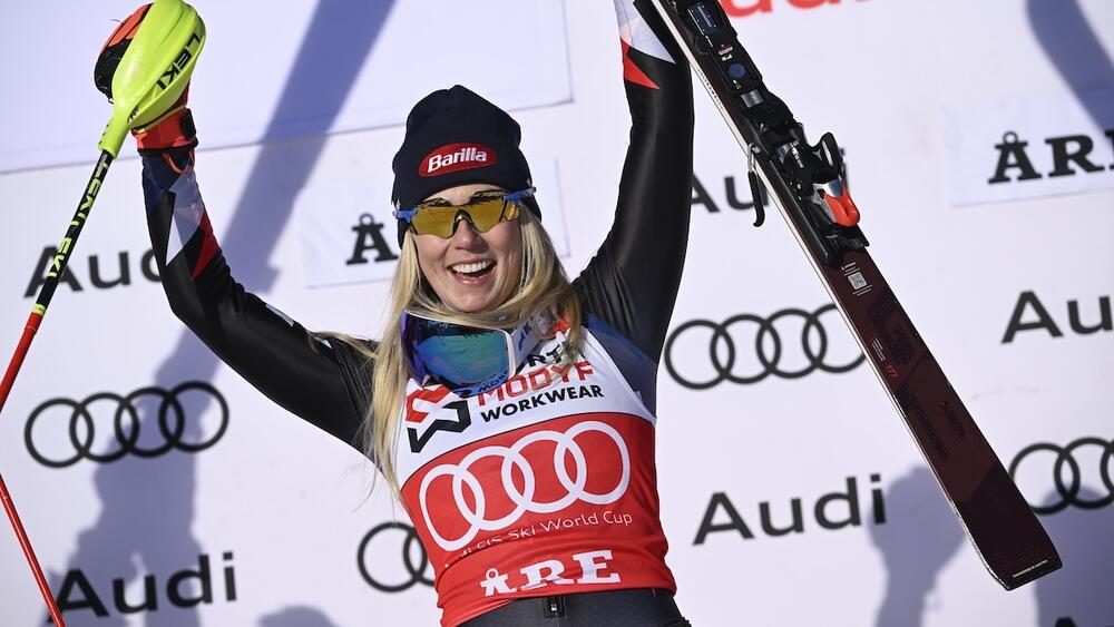 Photo : Agence Zoom Mikaela Shiffrin