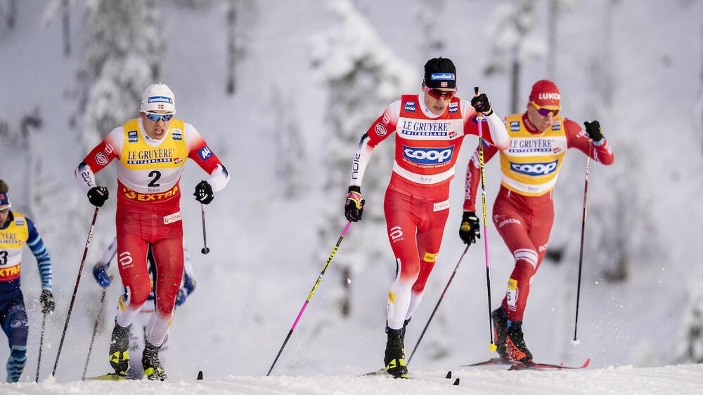 Johannes Klaebo Alexander Bolshunov