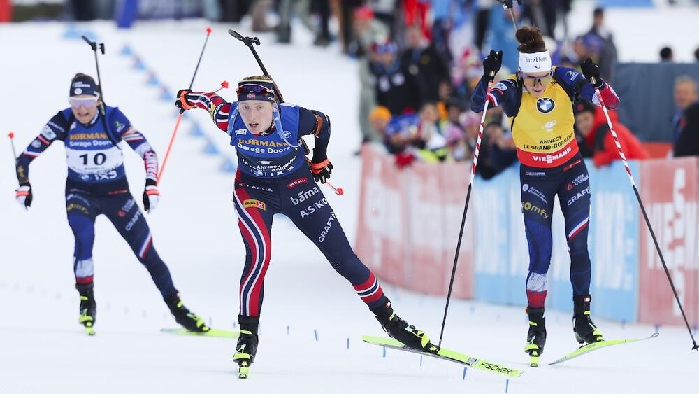 Biathlon mass start Grand Bornand