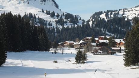 Ski de fond Praz de Lys Sommand