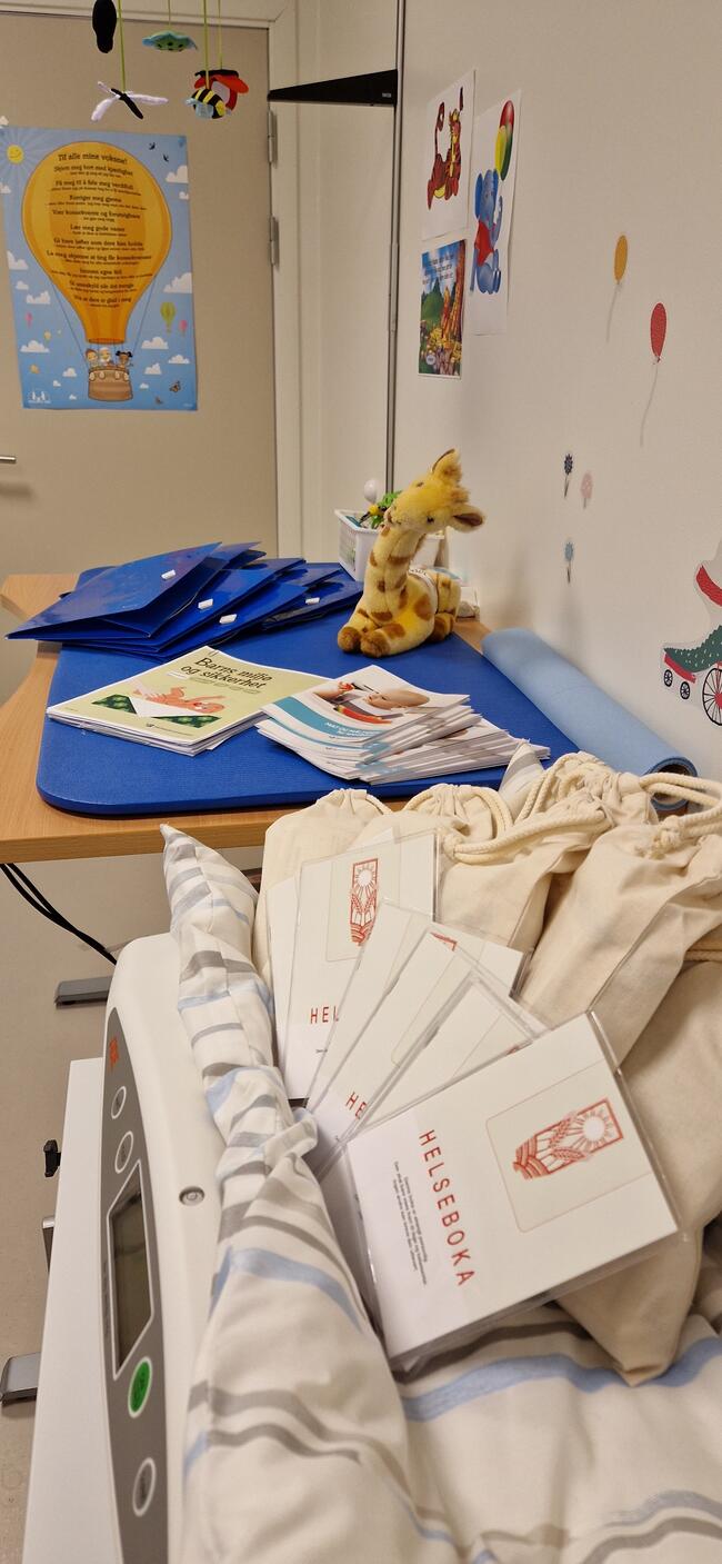 Bilde fra helsestasjon