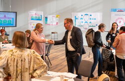 Helse, gruppe, hilsing