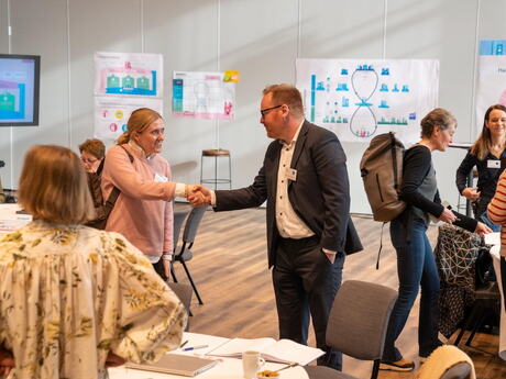 Helse, gruppe, hilsing