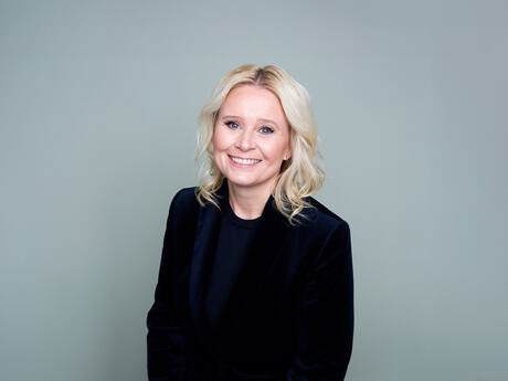 Gjester i podcasten var Bente Sollid (bildet) og Espen Andersen. Foto: Fra offisiell hjemmeside