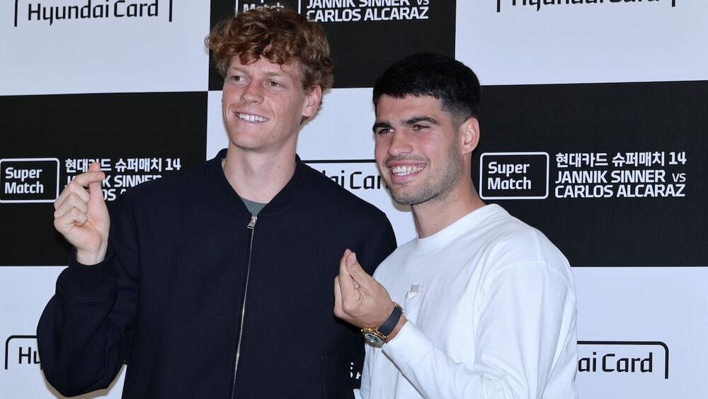 Jannik Sinner et Carlos Alcaraz