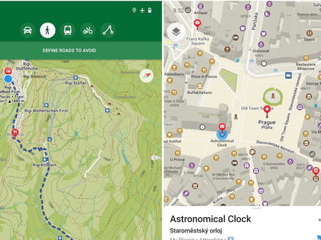 Karttjenester på nettet fra organic maps