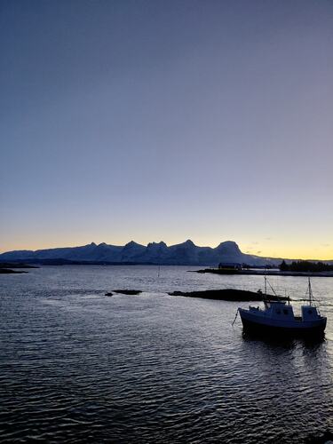 Nydelig morgen. (Foto: Kristin Grande)