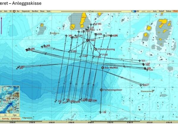 Sørværet - Anleggsskisse