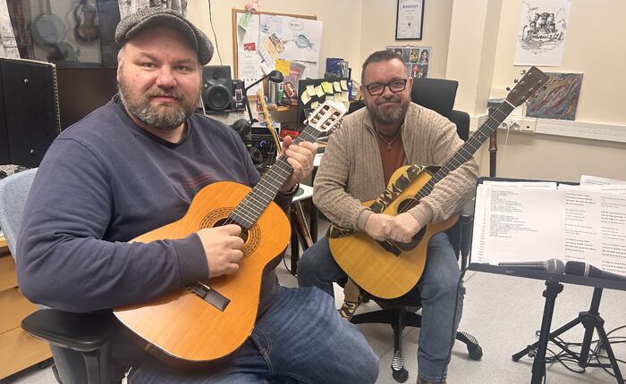 Nye tilbud i kulturskolen 2026_Øyvind og Svein Ove