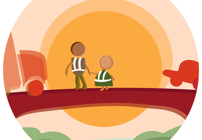 Ny logo Herøy barnehage 2025