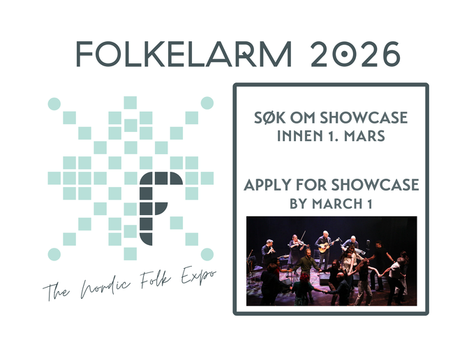 Søk om Showcase på Folkelarm 2026