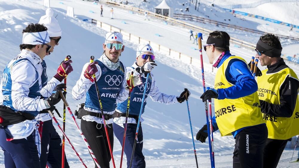 Equipe de France de ski de fond JO 2026
