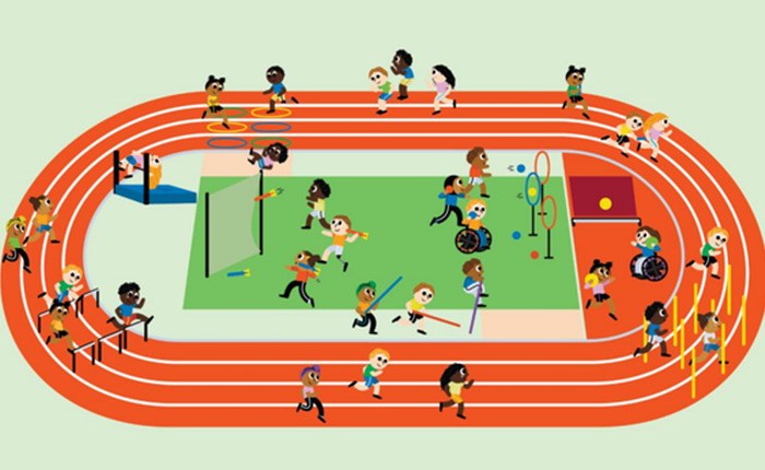 Illustrasjonsbilde for friidrett.