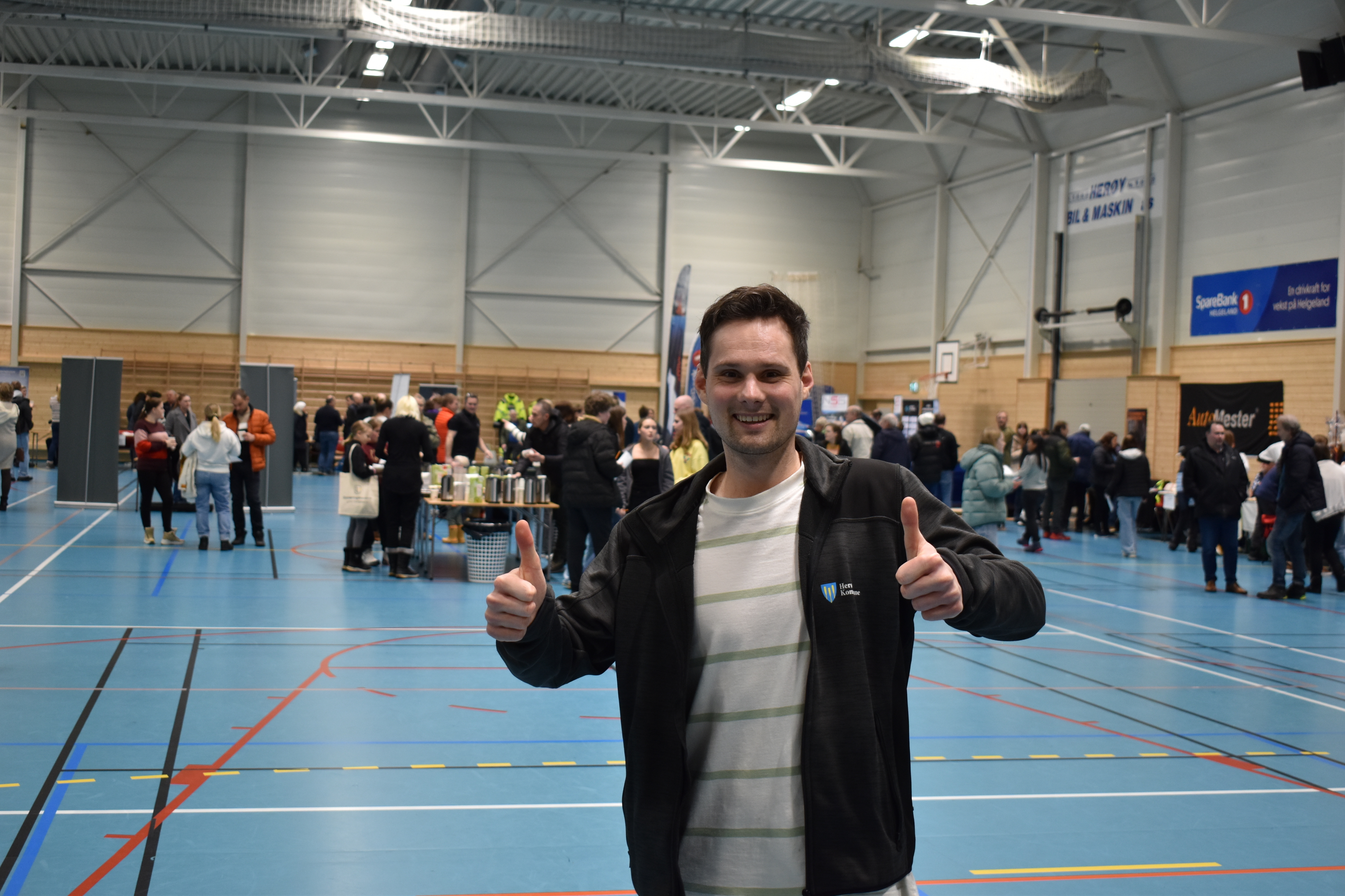 Velkommen til Herøy yrkesmesse 2026 (avbildet: Nærings- og samfunnsutvikler i Herøy kommune, Ronny Godhei Hansen