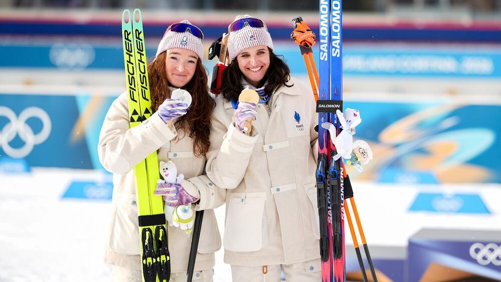 Lou Jeanmonnot et Julia Simon