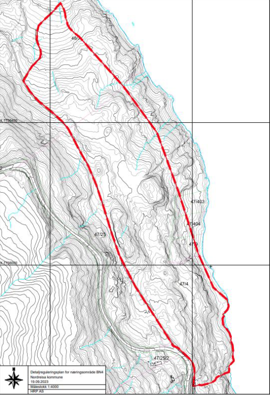 Planområdet - Hjellneset