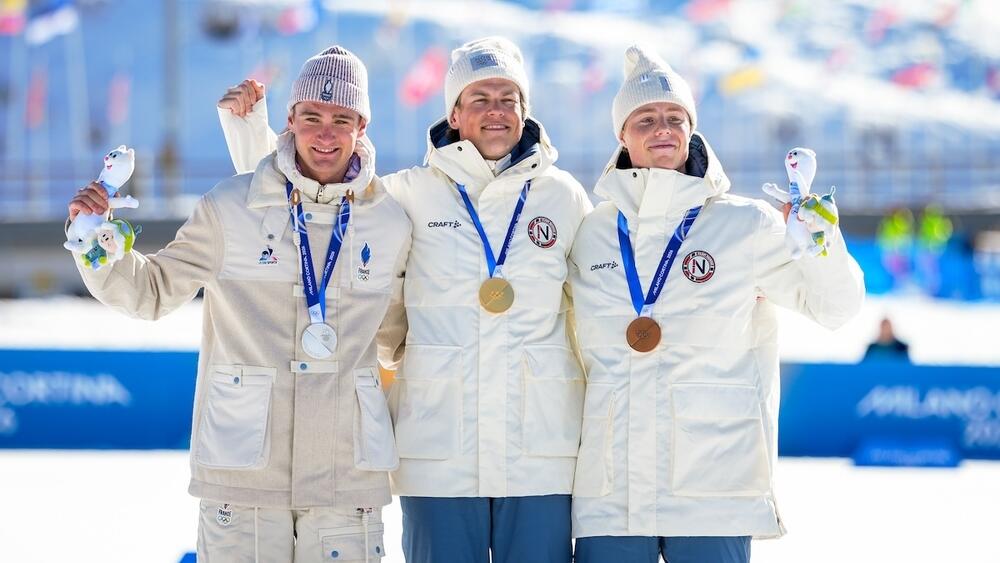 Podium 10km JO 2026 SKI DE FOND