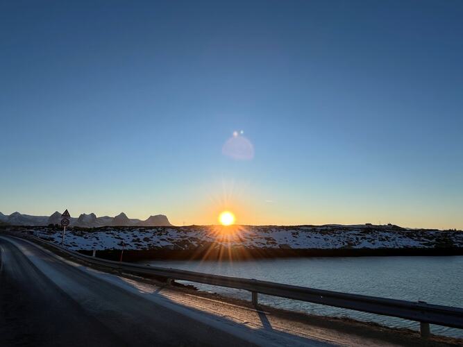Morning has broken. (Foto: Elbjørg Larsen)