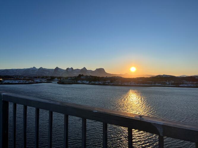 Morning has broken. (Foto: Elbjørg Larsen)