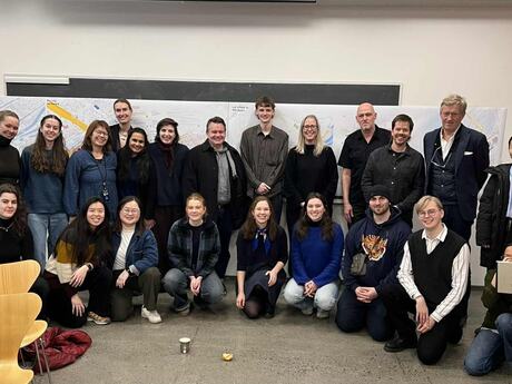 Gruppebilde av studentene