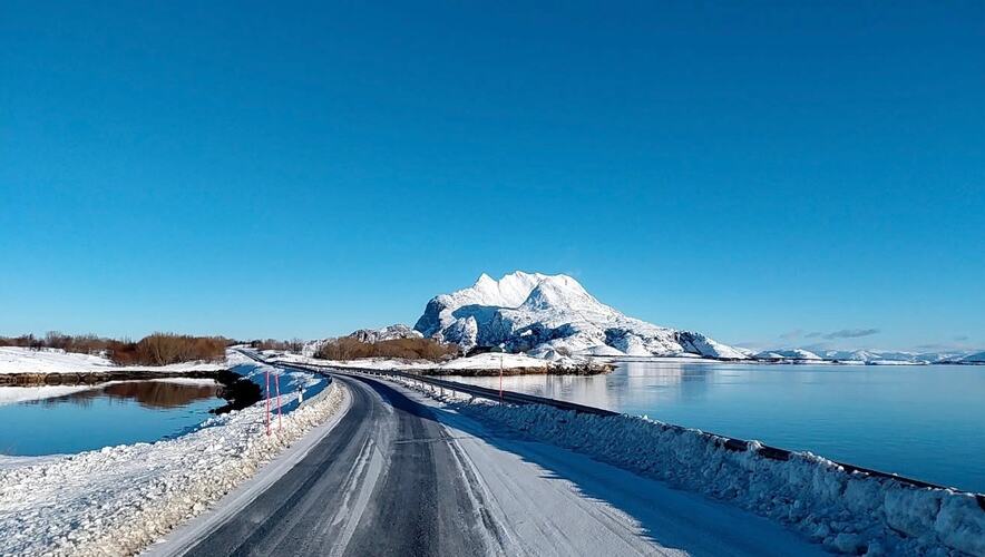 Nydelig vinterdag. (Foto: Kristin Grande)