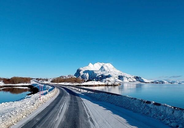 Nydelig vinterdag. (Foto: Kristin Grande)