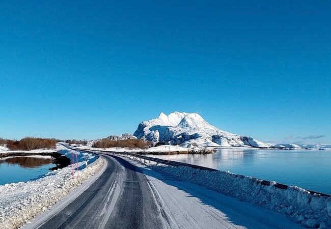 Nydelig vinterdag. (Foto: Kristin Grande)