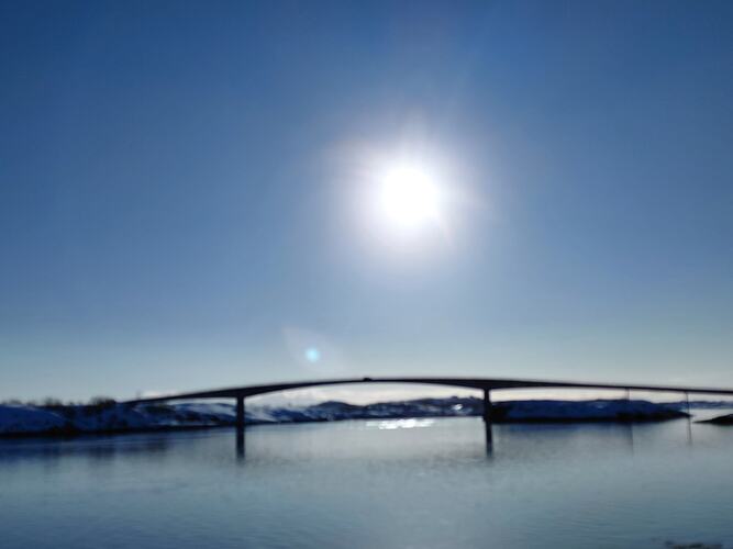 Nydelig vinterdag. (Foto: Kristin Grande)