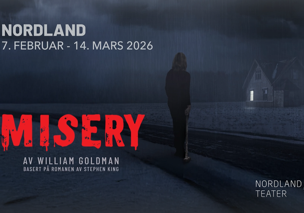 Nordland Teater med stykket, "Misery